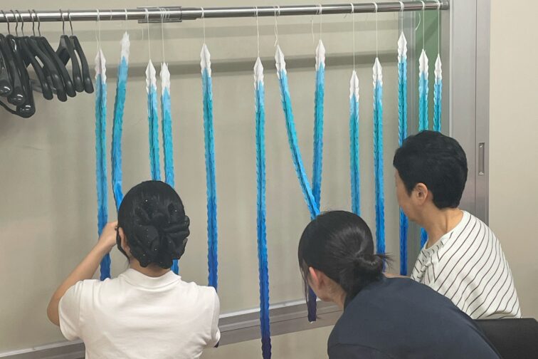 【高校２年生】千羽鶴完成！