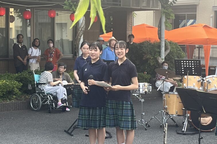 【吹奏楽部】慰問演奏
