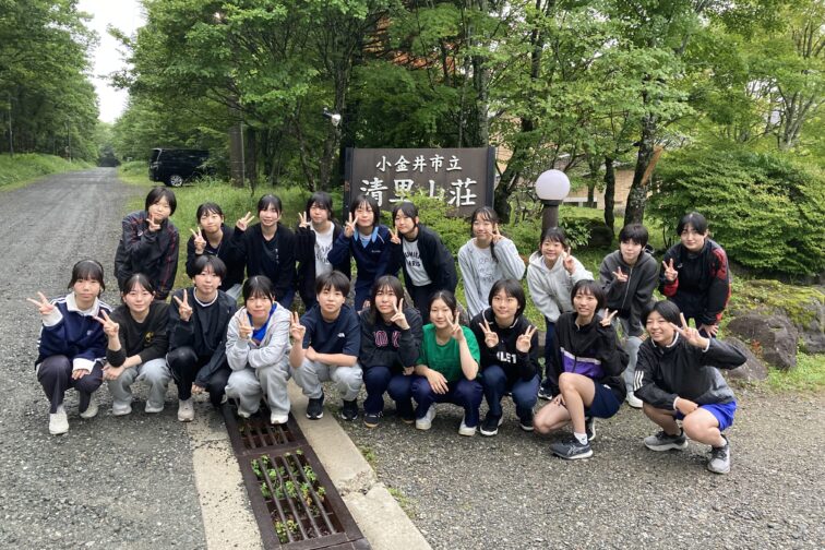 バレーボール部　合宿二日目　充実した練習ができています！