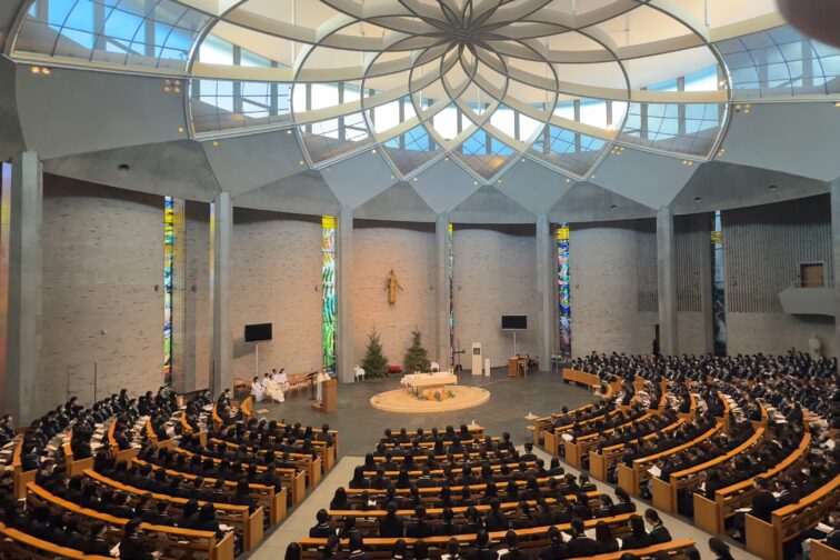 聖イグナチオ教会にてクリスマスミサを行いました