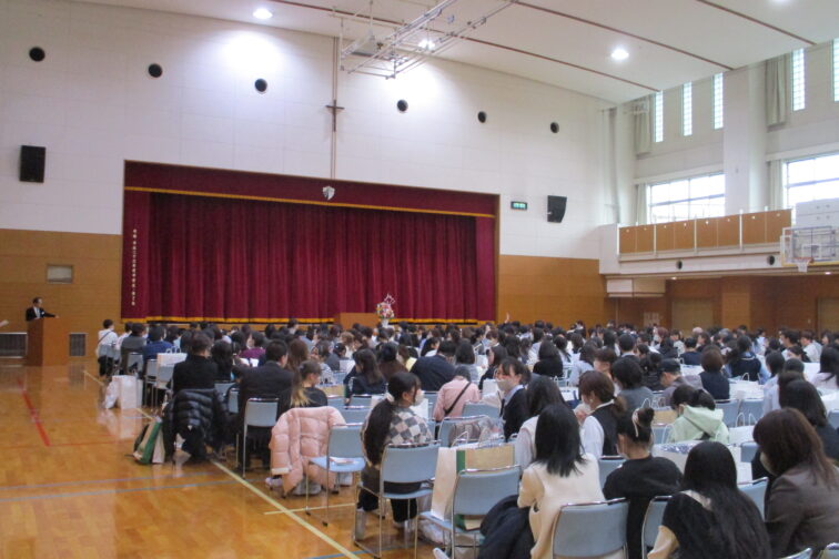 新入生ガイダンスが行われました
