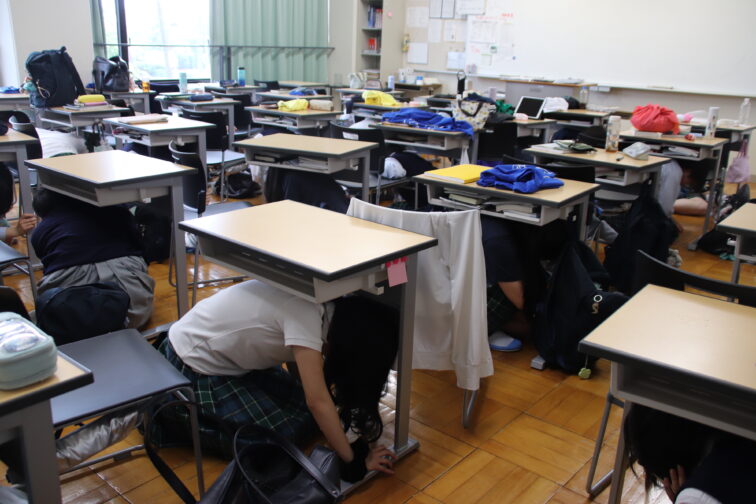 防災訓練が行われました