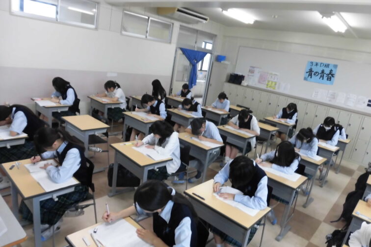 第1回定期試験が始まりました