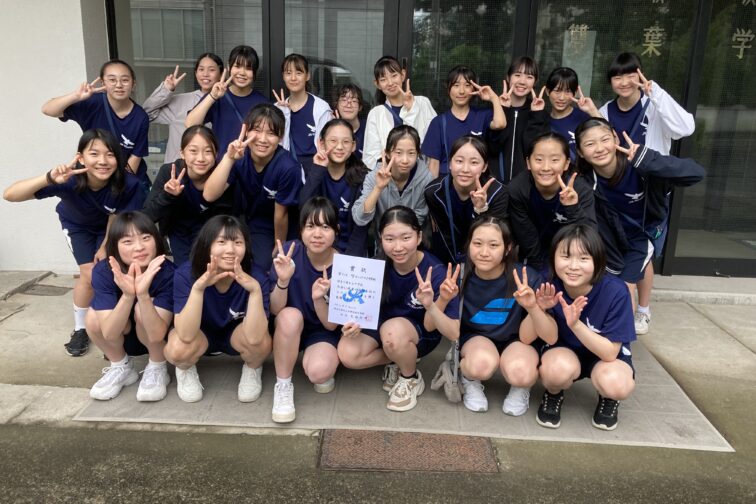 バレーボール部私学中学夏季大会５位入賞！