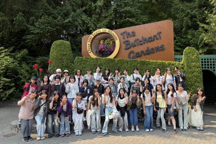 カナダ語学研修９日目「ブッチャートガーデン見学」