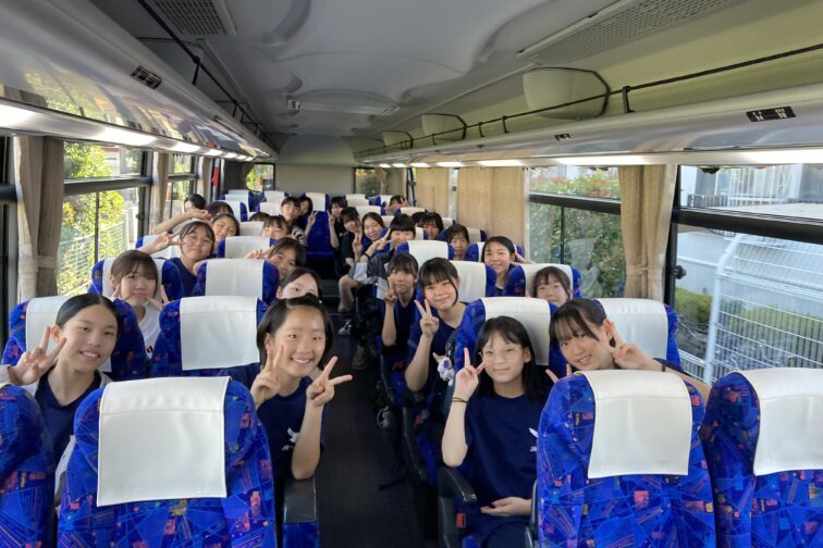 バレーボール部 清里合宿に出発しました